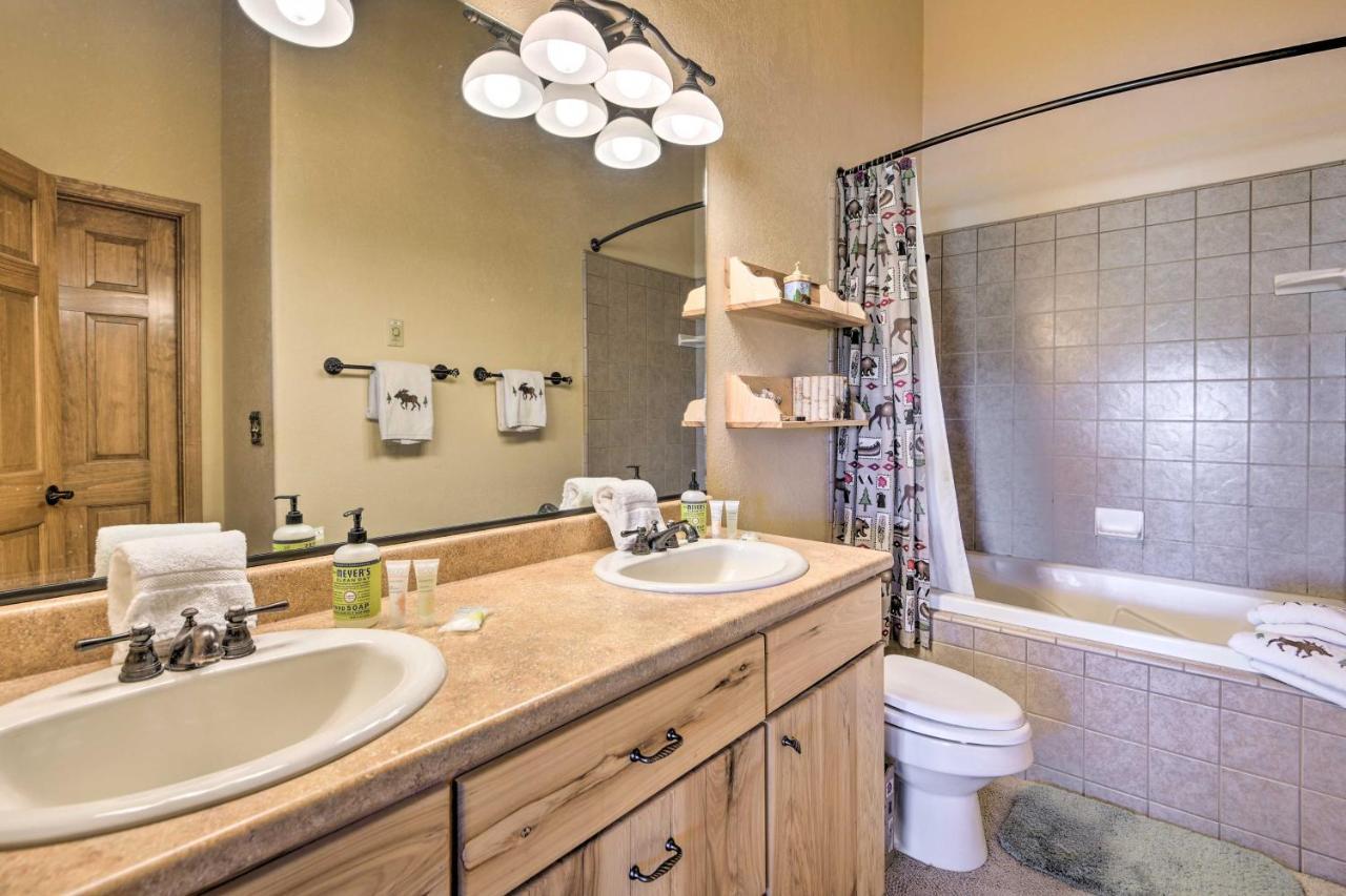 Pagosa Springs Townhome With View Hike And Fish! Exteriör bild